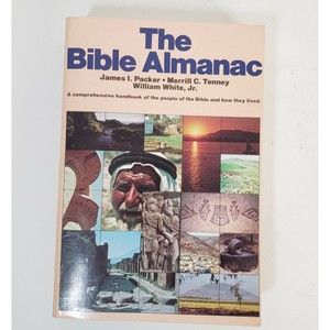 The Bible Almanac Paperback James Packer 1980 Color and B&W Photos History